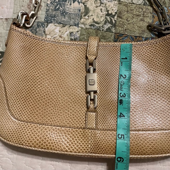 🔥GUCCI🔥RARE VINTAGE Jackie lizard VERY HARD TO FIND. - Picture 8 of 16